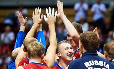 Российские волейболисты стали чемпионами Европы