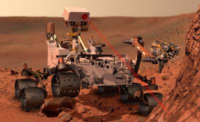 Curiosity обнаружил на Марсе большое количество воды